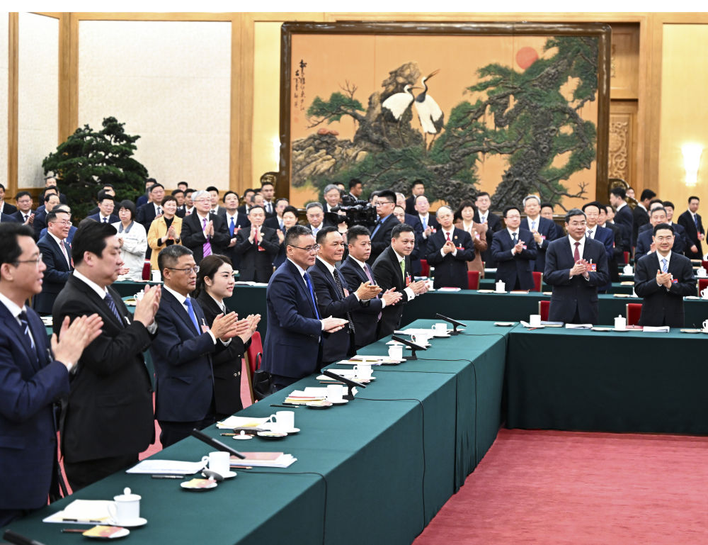 两会第一观察·瞬间|独家相册:“总书记再到我们团参加审议” 两会第一观察·瞬间|独家相册:“总书记再到我们团参加审议”