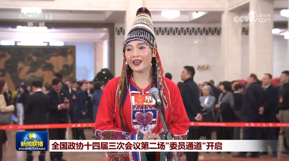 全国政协十四届三次会议第二场“委员通道”开启