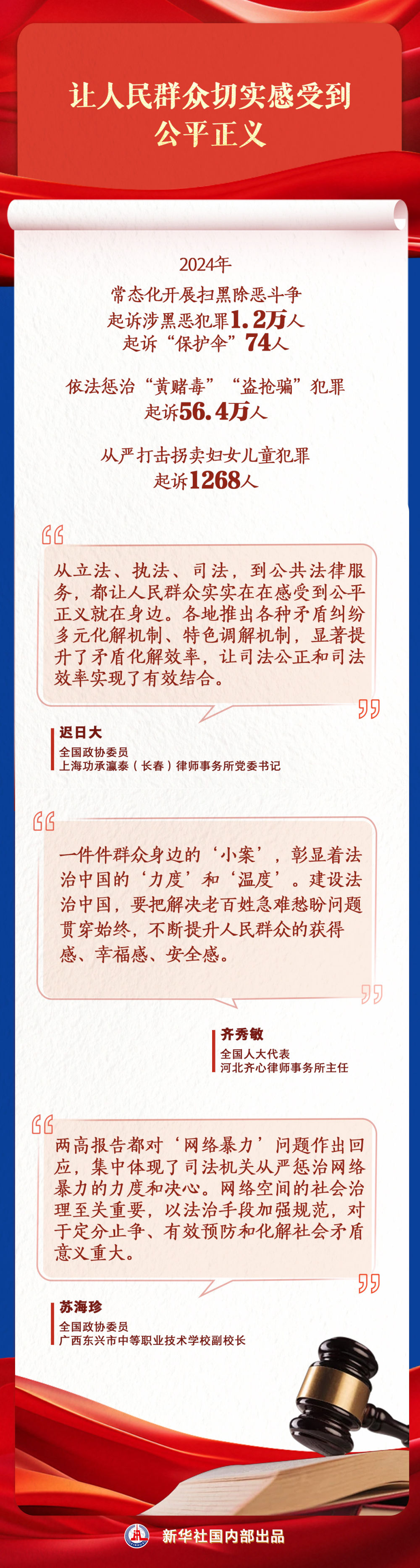 两会深观｜公平正义的法治力量