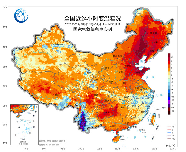 今明天北方将现大范围25℃以上区域 大回暖持续至下周初