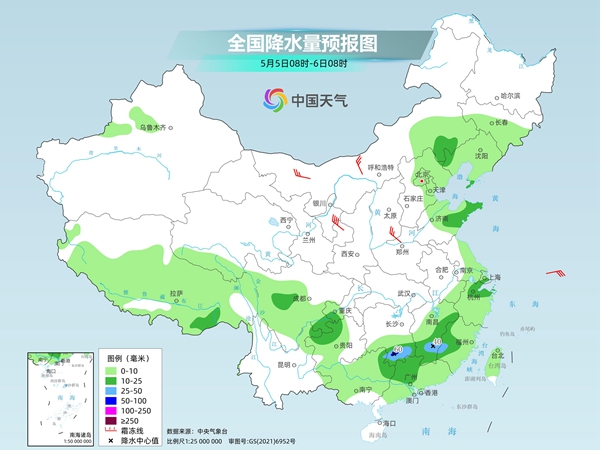 返程注意！南方局地有暴雨或大暴雨 北方降雨增多风沙齐至