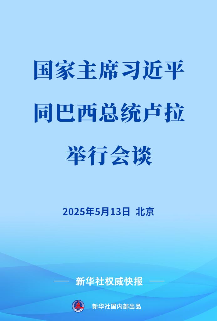 习近平同巴西总统卢拉会谈