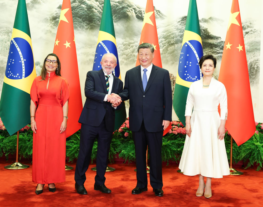 图讯丨习近平同巴西总统卢拉会谈