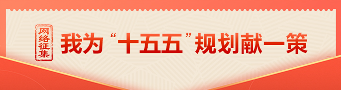 “十五五”规划编制工作开展网络征求意见活动