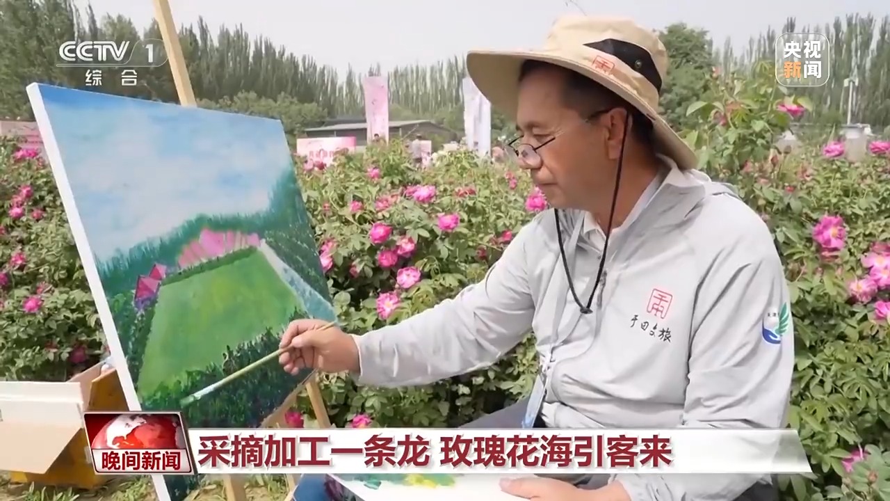 既防风固沙又助农增收 沙漠玫瑰带动多产业发展