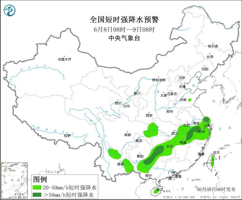 高考第二天 多地将有10级以上雷暴大风 最新预报