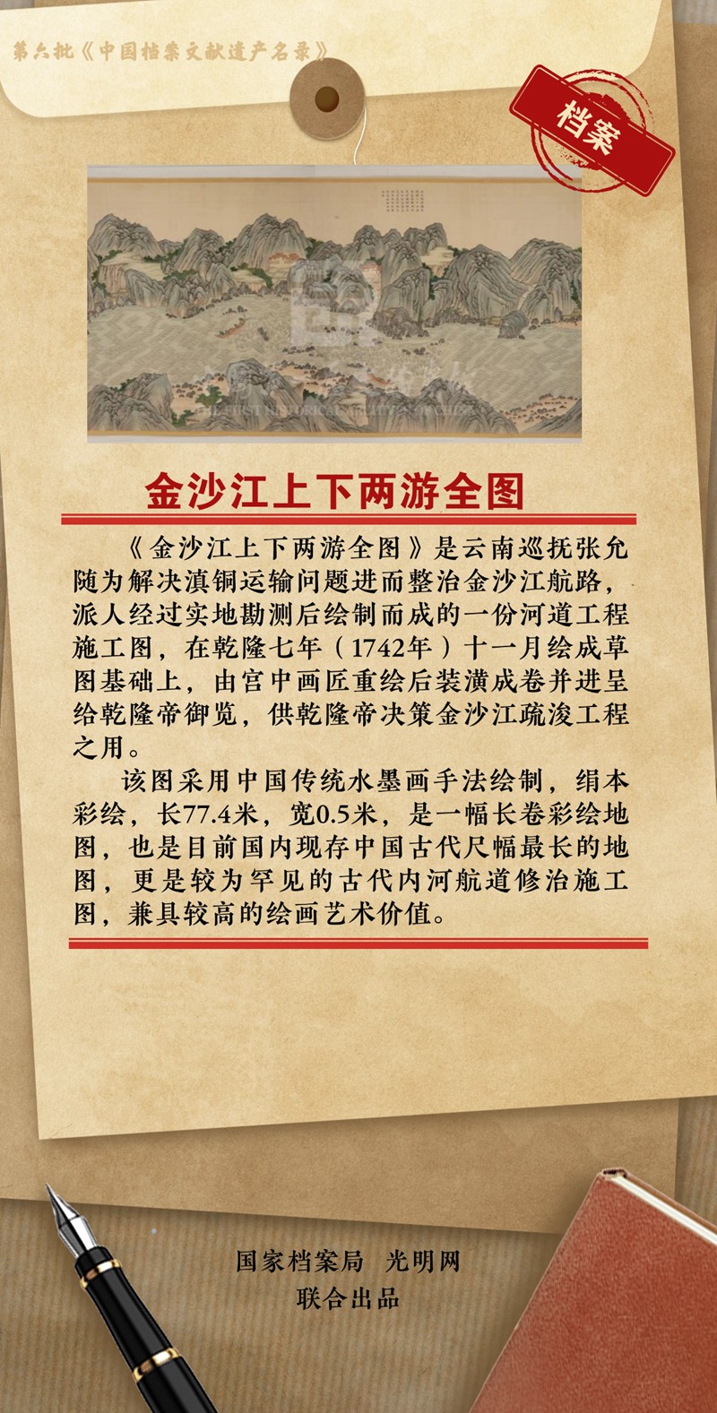 公布！第六批《中国档案文献遗产名录》正式揭晓