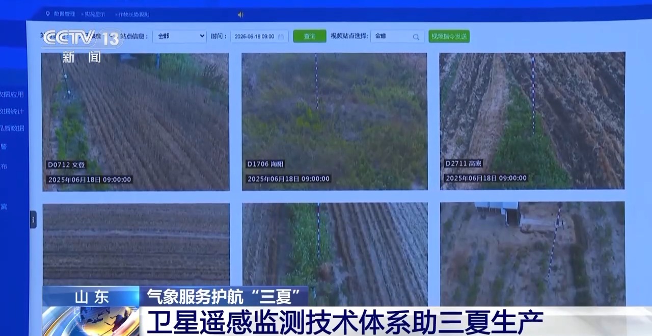雷达盯害虫、卫星测墒情……智慧气象护航 “三夏”生产