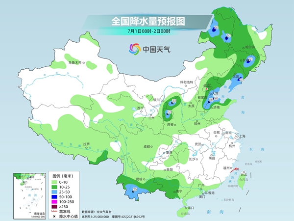 四川盆地等地强降雨发展 下周我国中东部将现大范围高温