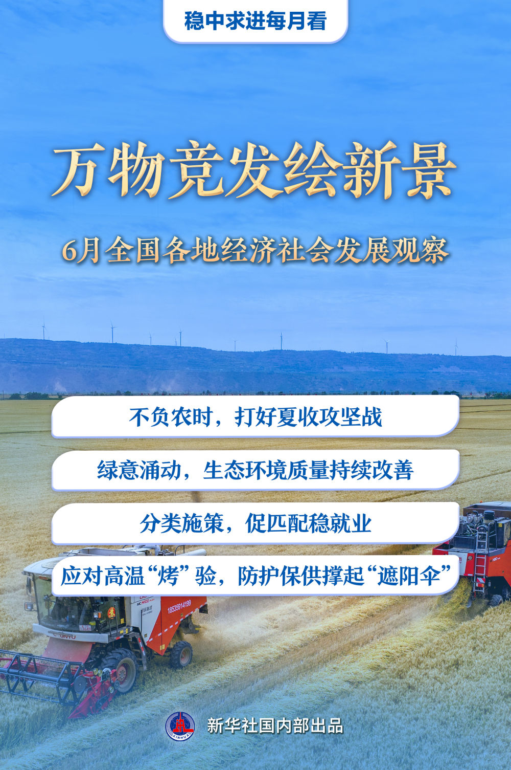 稳中求进每月看|万物竞发绘新景——6月全国各地经济社会发展观察