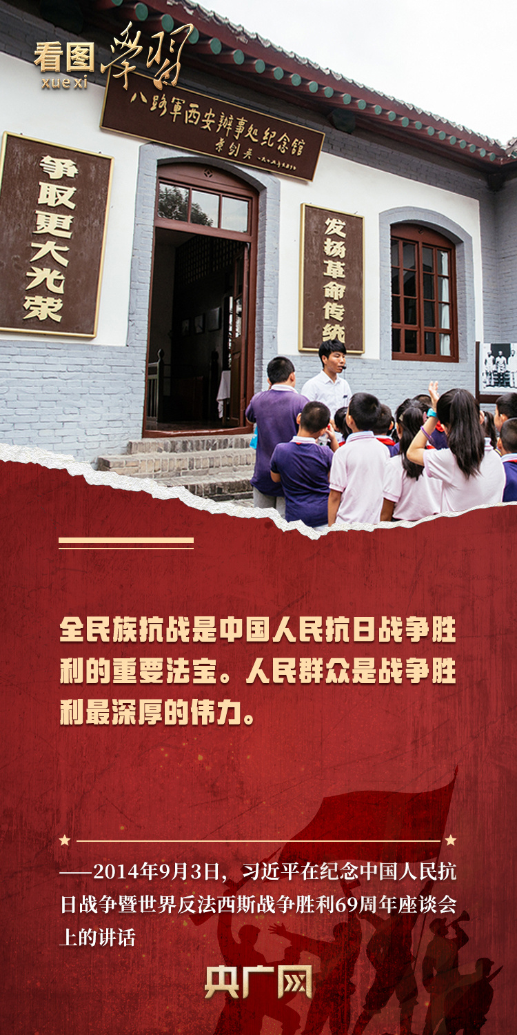 看图学习丨全民族抗战是中国人民抗日战争胜利的重要法宝