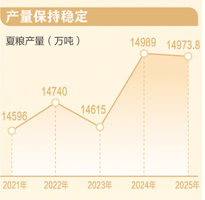 2994.8亿斤，全国夏粮稳产丰收（三夏进行时）