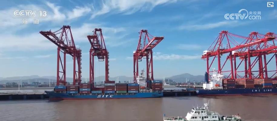 我国港口外贸韧性凸显：外贸集装箱吞吐量快速增长 国际航线持续加密