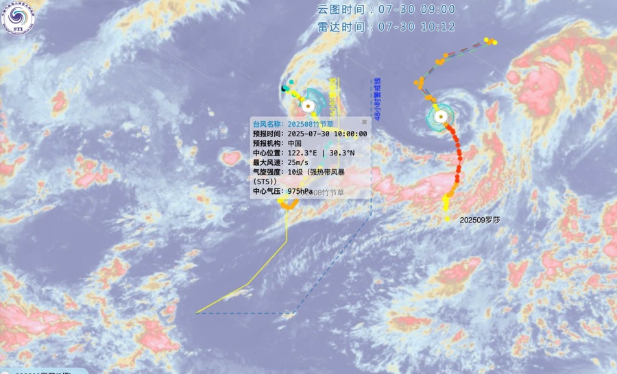 “竹节草”滞留陆地到8月2日？台风“急”与“慢”，哪个更 