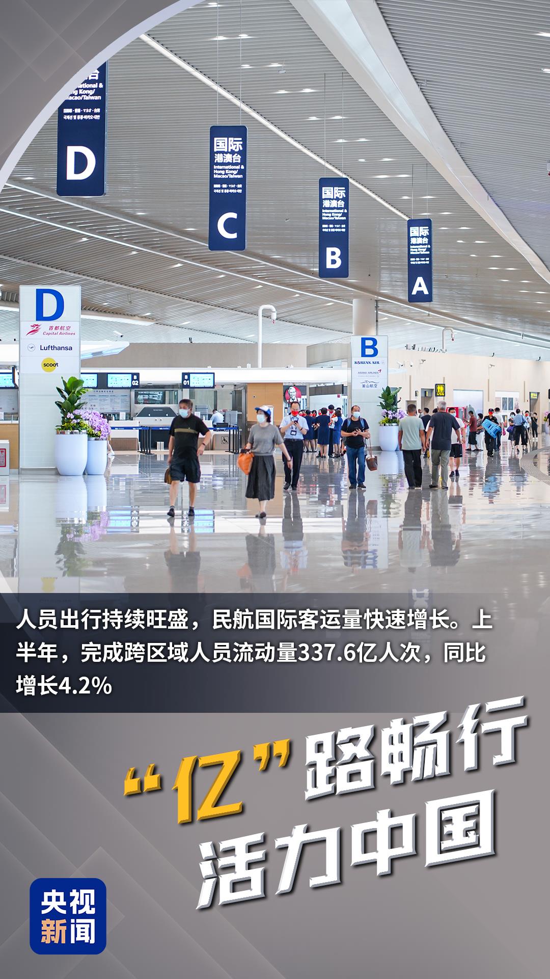 中国经济半年报丨重磅数据背后，是“亿”点幸福感！