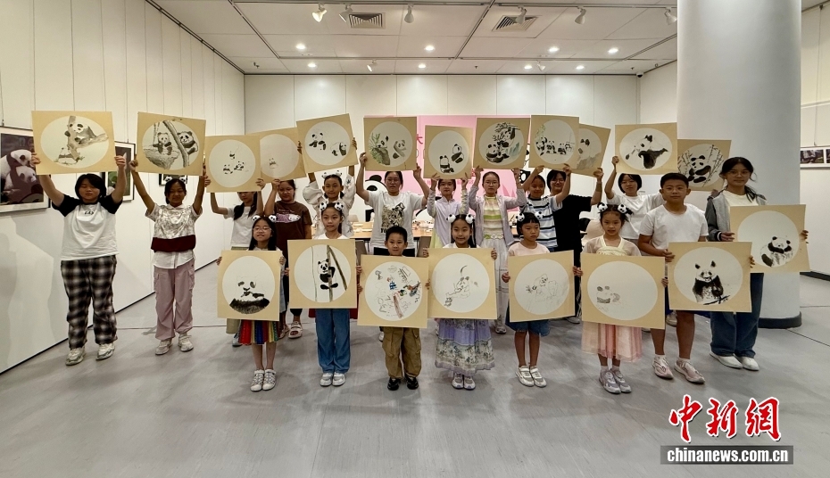 香港举办大熊猫主题艺术展庆祝香港回归祖国28周年
