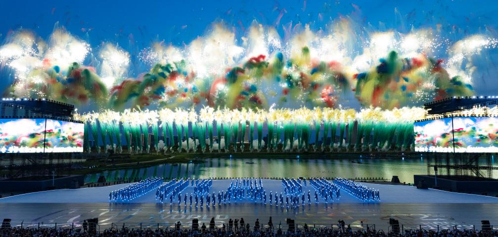 锦城尽缤纷 梦想共绽放——第12届世界运动会开幕式侧记