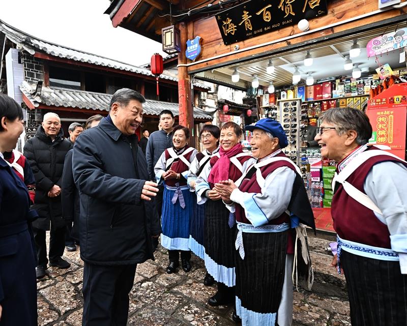 时政微观察丨总书记念过的这些对联饱含深意