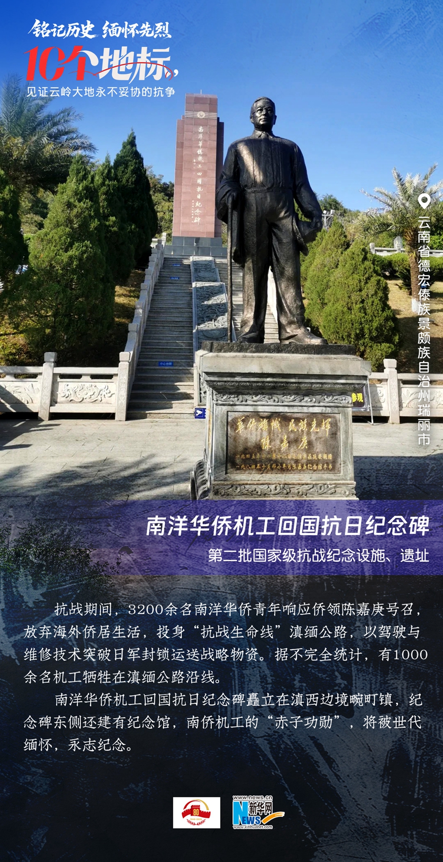 铭记历史 缅怀先烈｜10个地标，见证云岭大地永不妥协的抗争