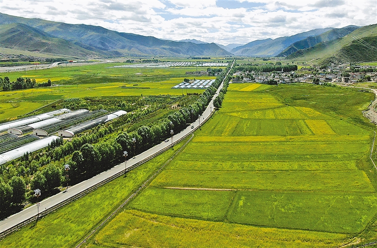 云端“幸福路”不断延伸——西藏乡村公路建设掠影