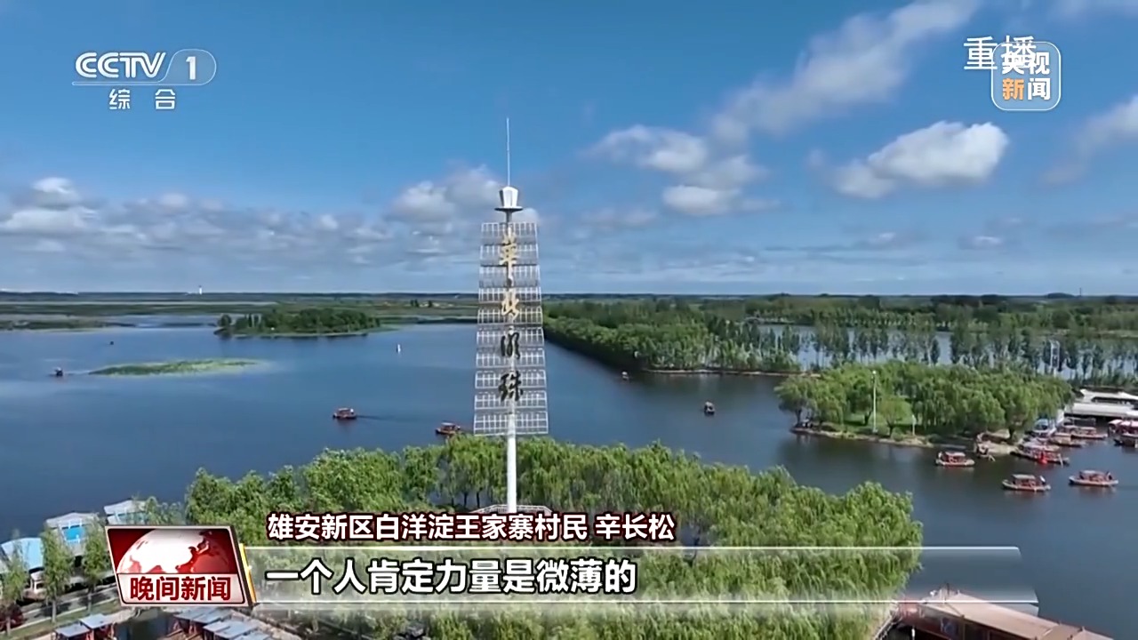 看见美丽中国丨共同守护一泓清水 在藕花深处看生态蝶变