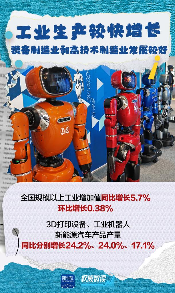 权威数读丨7月份国民经济：保持稳中有进