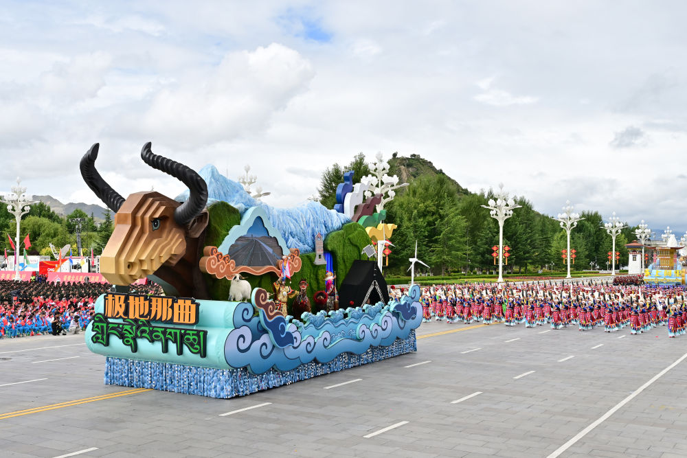 高清大图丨西藏自治区成立60周年庆祝大会现场直击