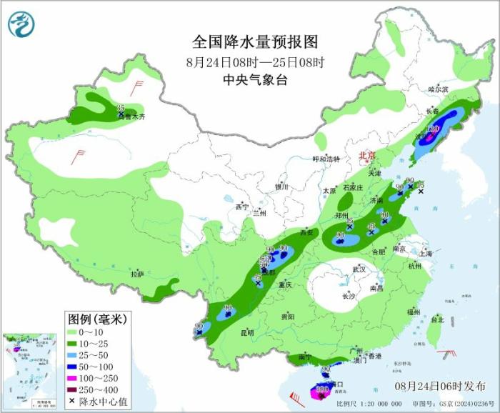 北方及西南地区等地多降雨 “剑鱼”将给多地带来强风雨