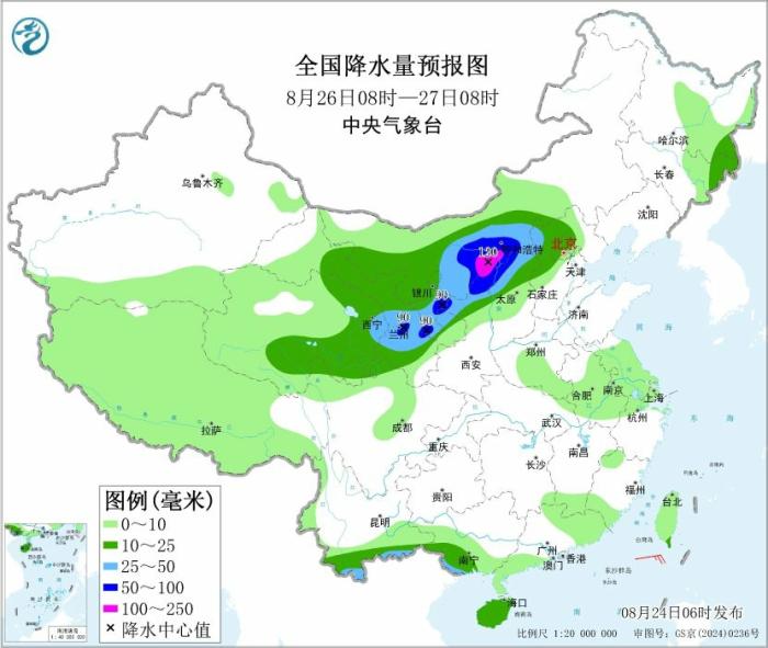 北方及西南地区等地多降雨 “剑鱼”将给多地带来强风雨