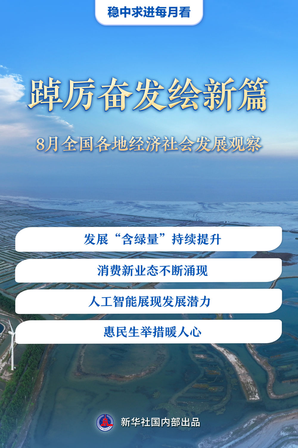 稳中求进每月看|踔厉奋发绘新篇——8月全国各地经济社会发展观察 稳中求进每月看|踔厉奋发绘新篇——8月全国各地经济社会发展观察
