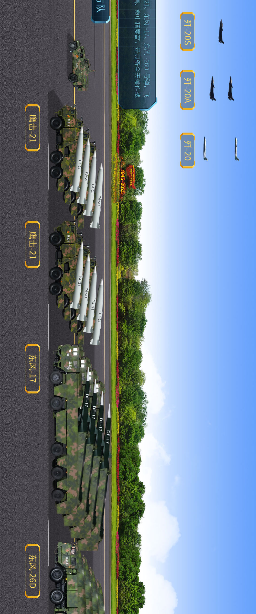 九三阅兵全图鉴！