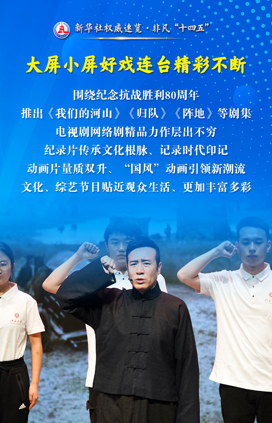 新华社权威速览·非凡“十四五” | 传播党的声音、服务人民群众，广播电视和网络视听行业五年成绩单来了