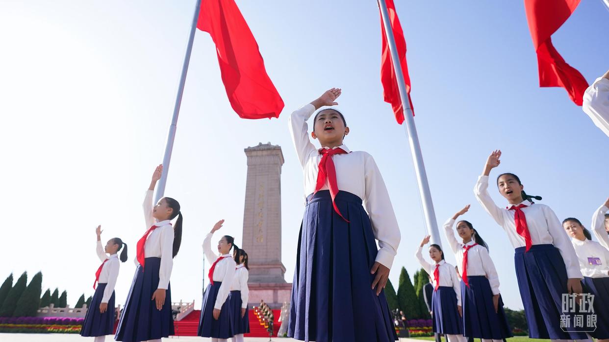 时政新闻眼丨在今年国庆招待会上，习近平重点谈到这两件大事