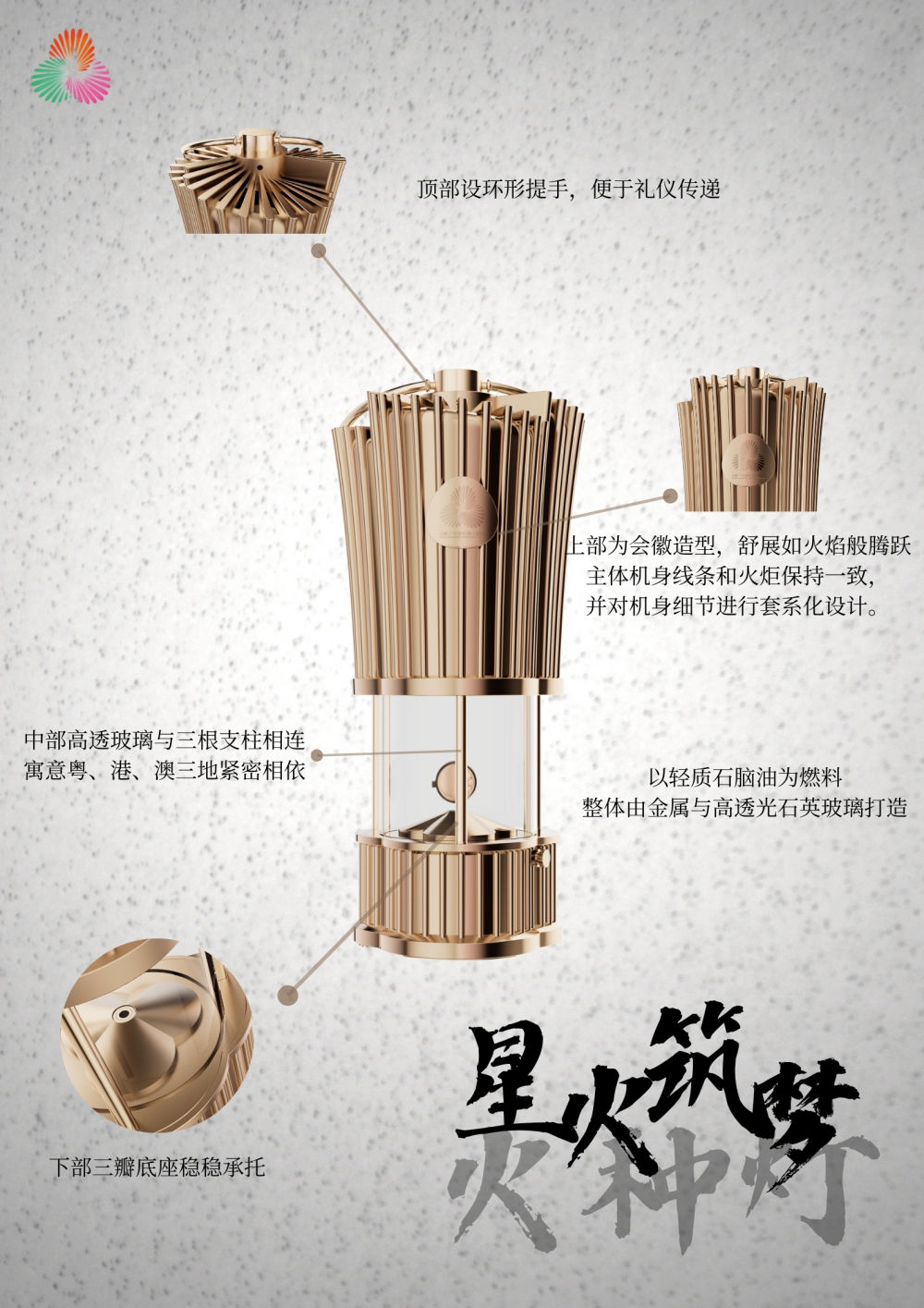 十五运会火种采集仪式在即，高清大图看圣火装备细节！