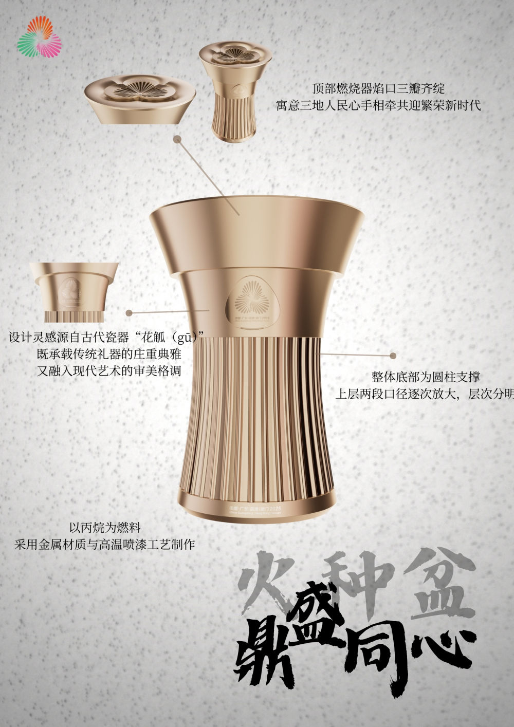 十五运会火种采集仪式在即，高清大图看圣火装备细节！