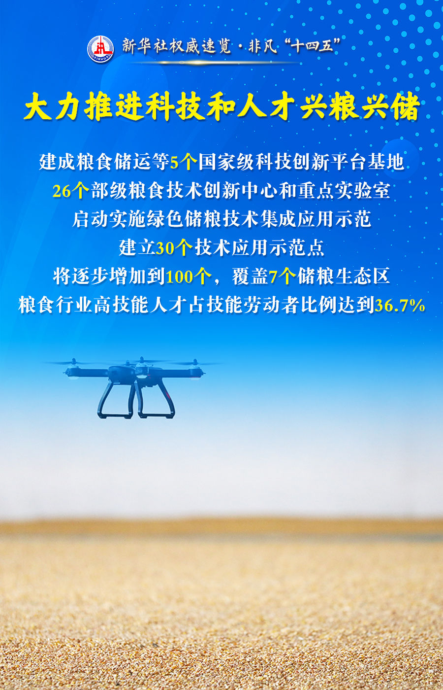 非凡“十四五”丨粮食流通改革发展，五年成绩单来了！