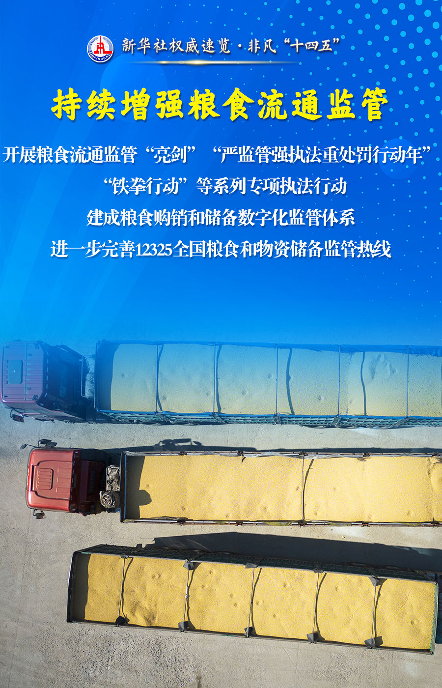 非凡“十四五”丨粮食流通改革发展，五年成绩单来了！