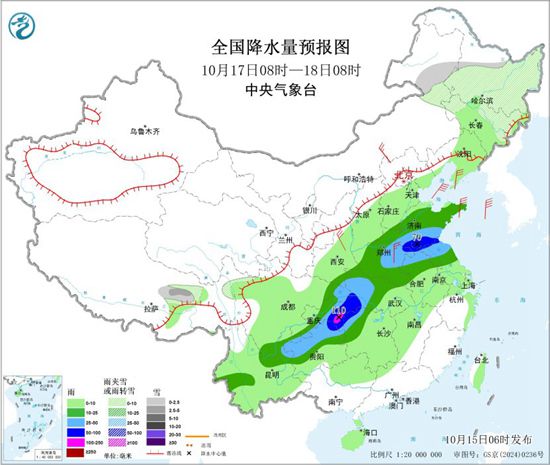 冷暖反转！全国大部将迎换季式降温 华西至黄淮一带降雨连连