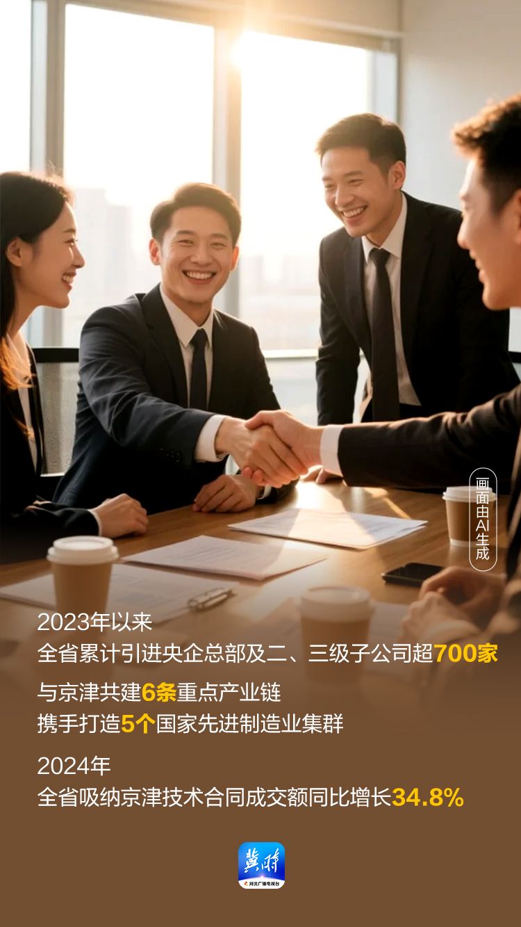 AI海报·数说“十四五”河北答卷丨数据再刷新！京津冀协同发展向纵深推进