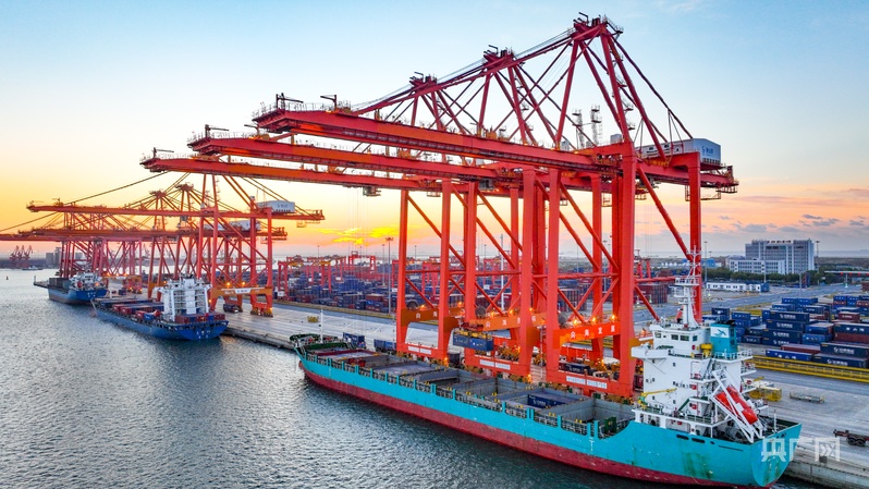 行进的海岸线丨智慧大港货通全球 5G智能科技范儿拉满
