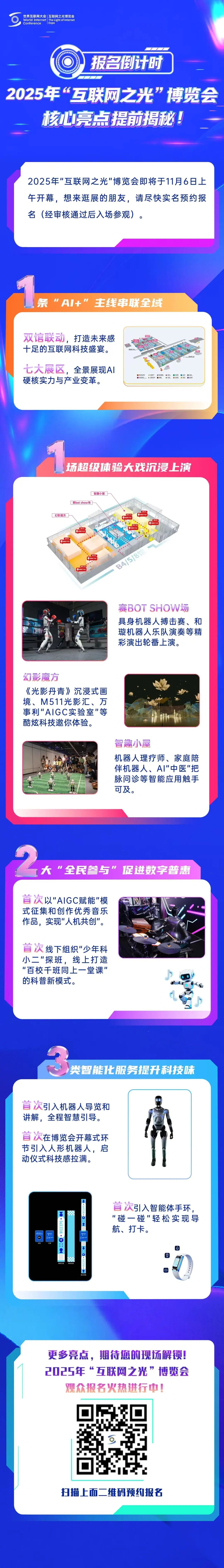 提前揭秘！一图读懂“互联网之光”博览会核心亮点