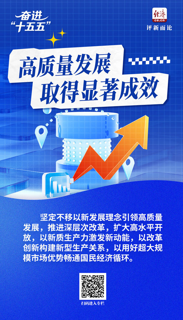 奋进“十五五”|以新发展理念引领高质量发展