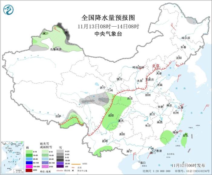 台风“凤凰”继续影响东南沿海 北方多冷空气活动