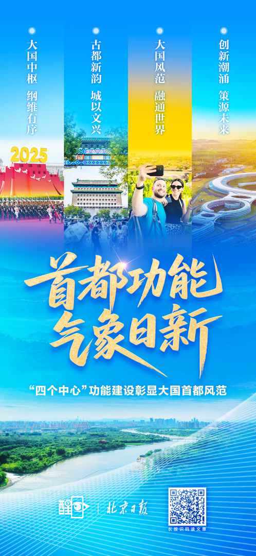 北京,“四个中心”彰显大国首都风范!