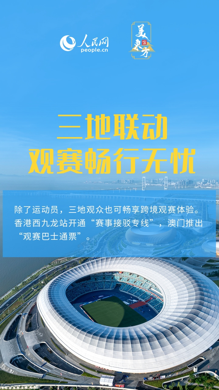 以体育为“媒” 从十五运会看粤港澳大湾区融合发展