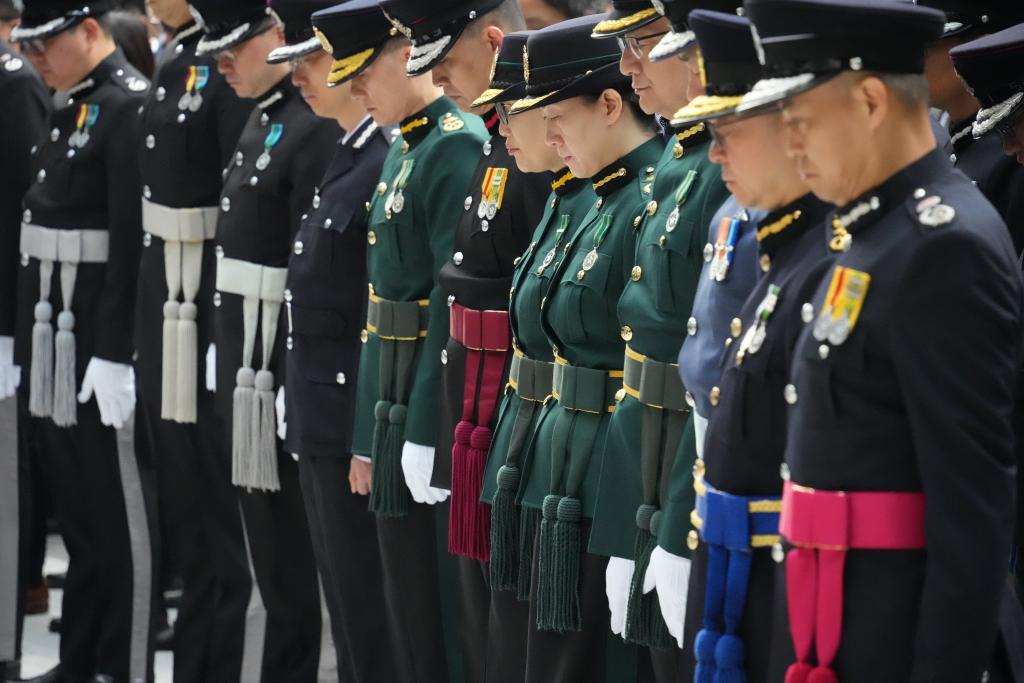 香港特区政府举行悼念活动