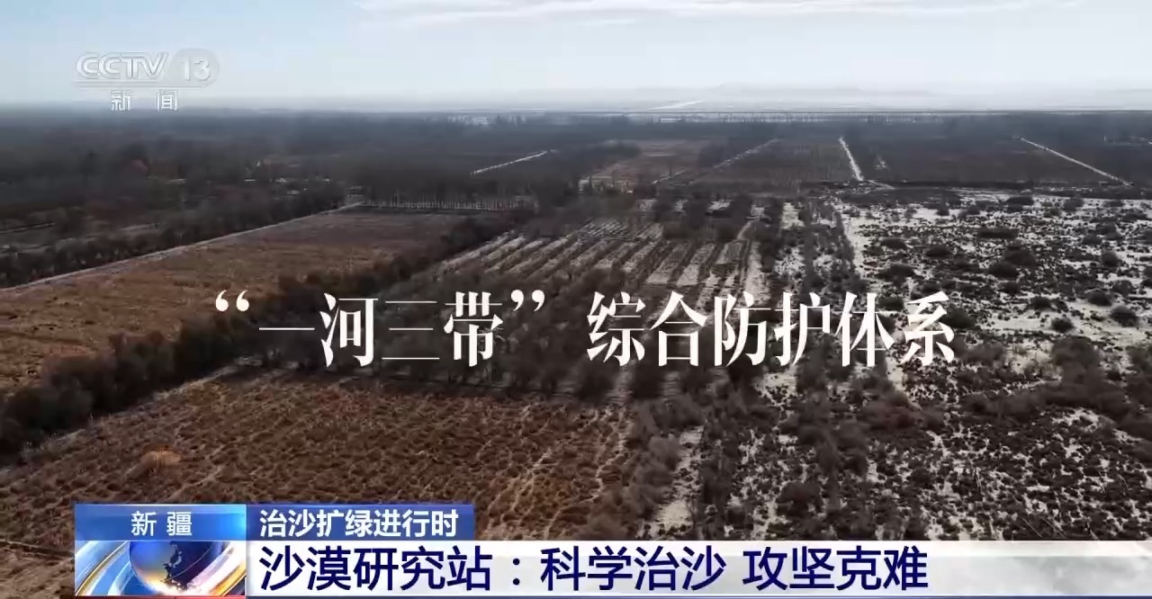 视频丨从防沙、固沙到治沙、用沙 看他们如何阻止两大沙漠合拢→