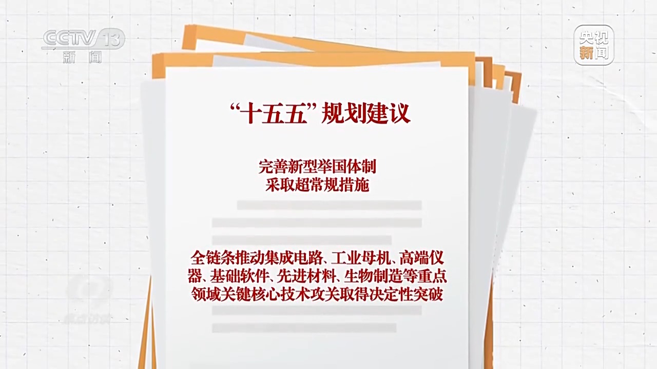 焦点访谈丨向着新目标前进：未来五年 打好关键核心技术攻坚战