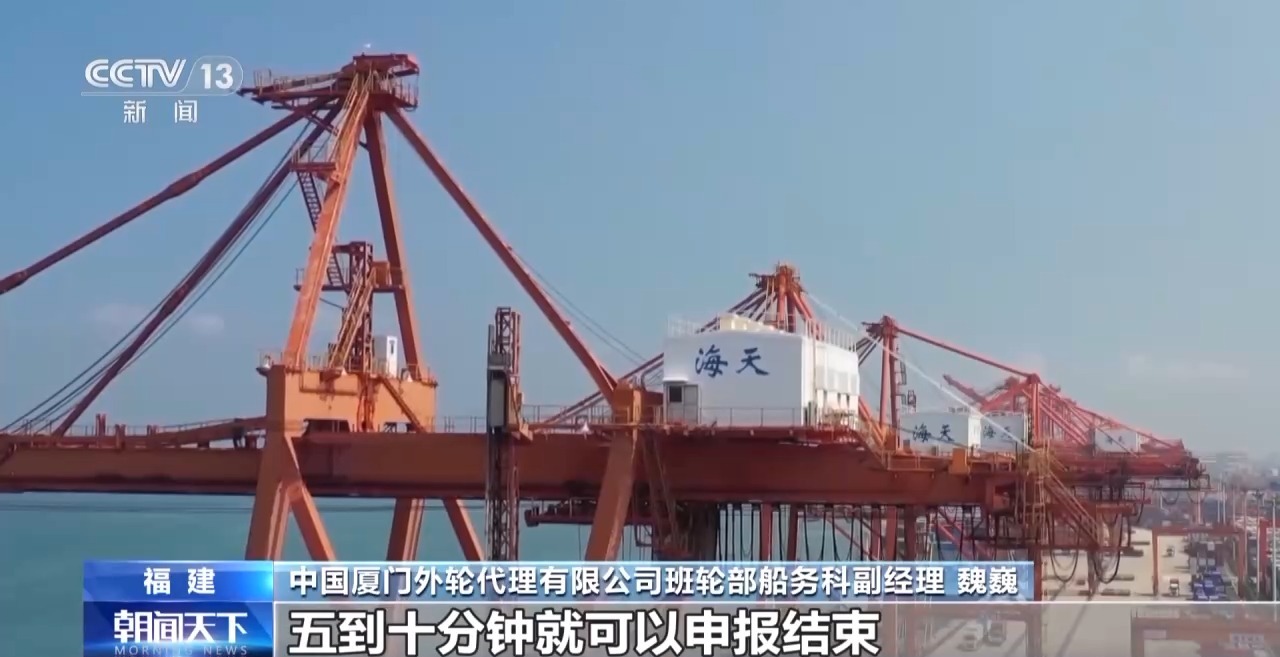 一线见闻丨数据破壁垒 办证不停运!海上运输跑出“加速度”