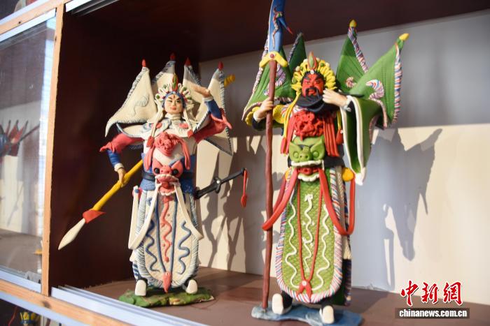 河南新乡:百年非遗面塑迎新年